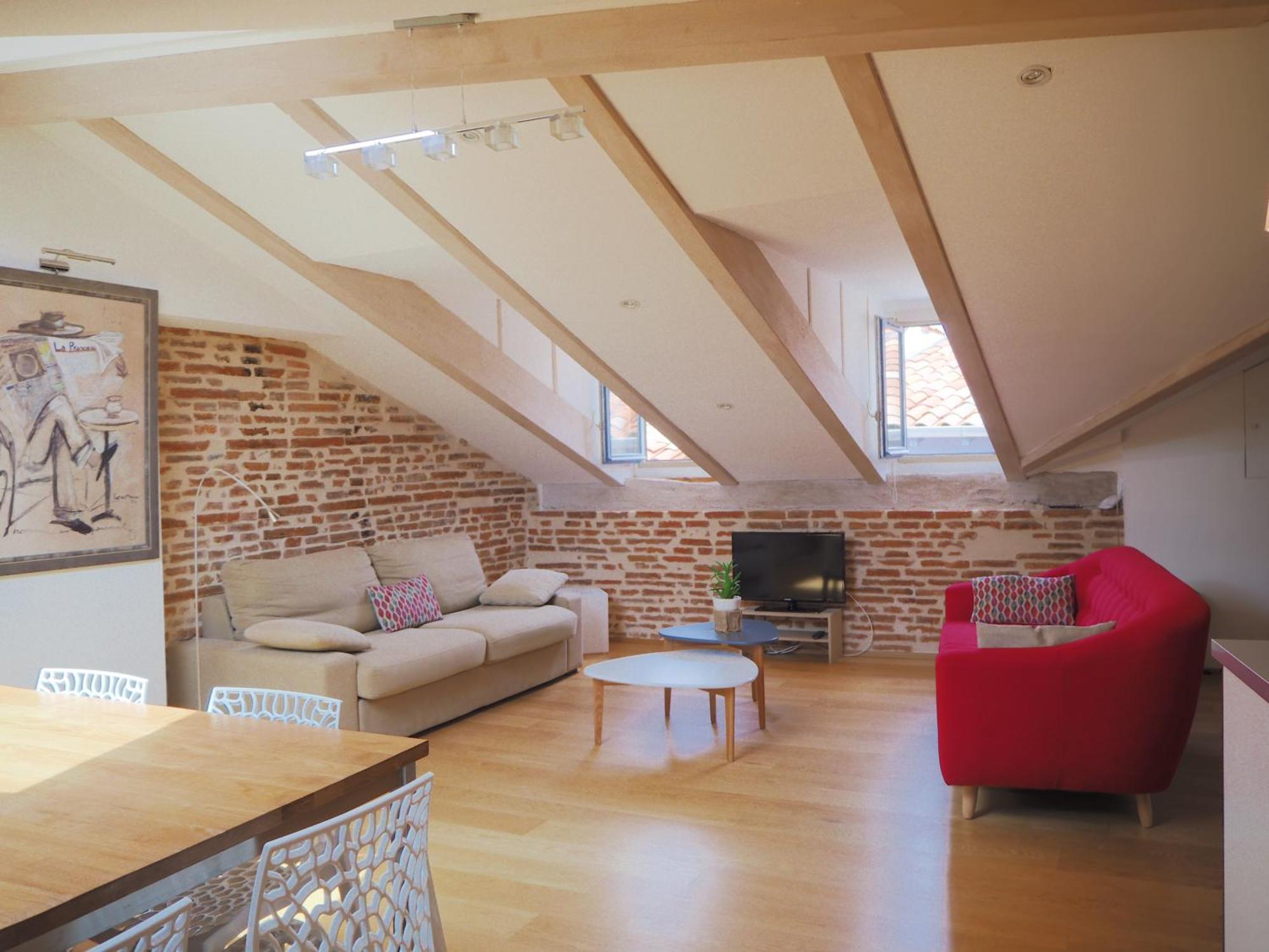 Appartamento Les Toits Du Capitole - Loft De Standing 60 M2 - Parking En Option Tolosa Esterno foto